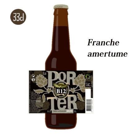 Bière de l'Aveyron B12 PORTER - 33cl
