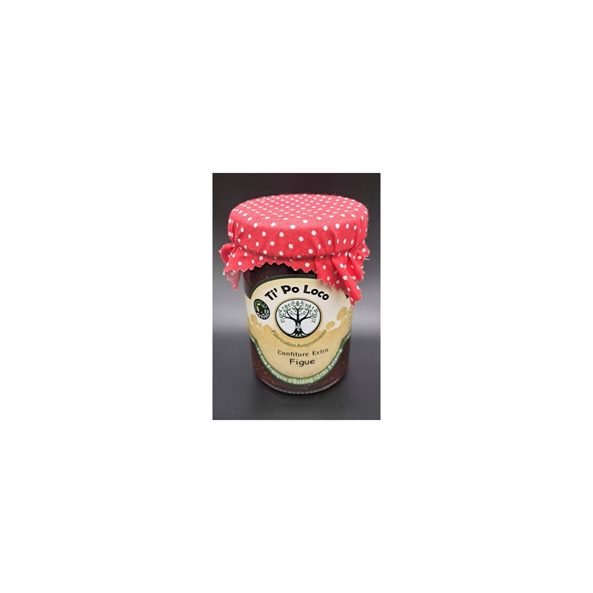Confiture Ti'po Loco Figue 240g