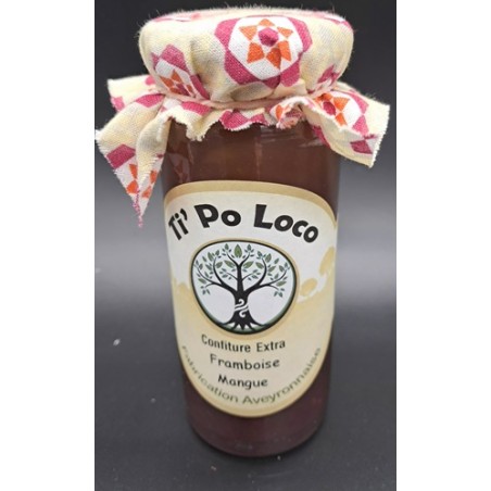 Confiture Ti'Po Loco Framboise Mangue