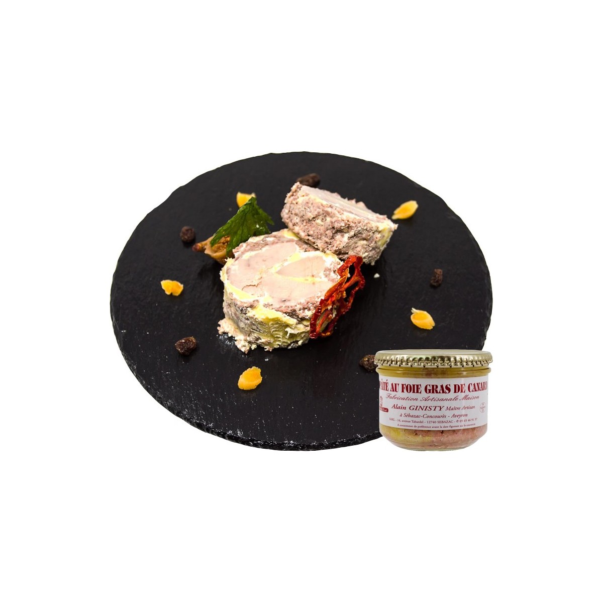 Pâté au foie gras de canard (50%)