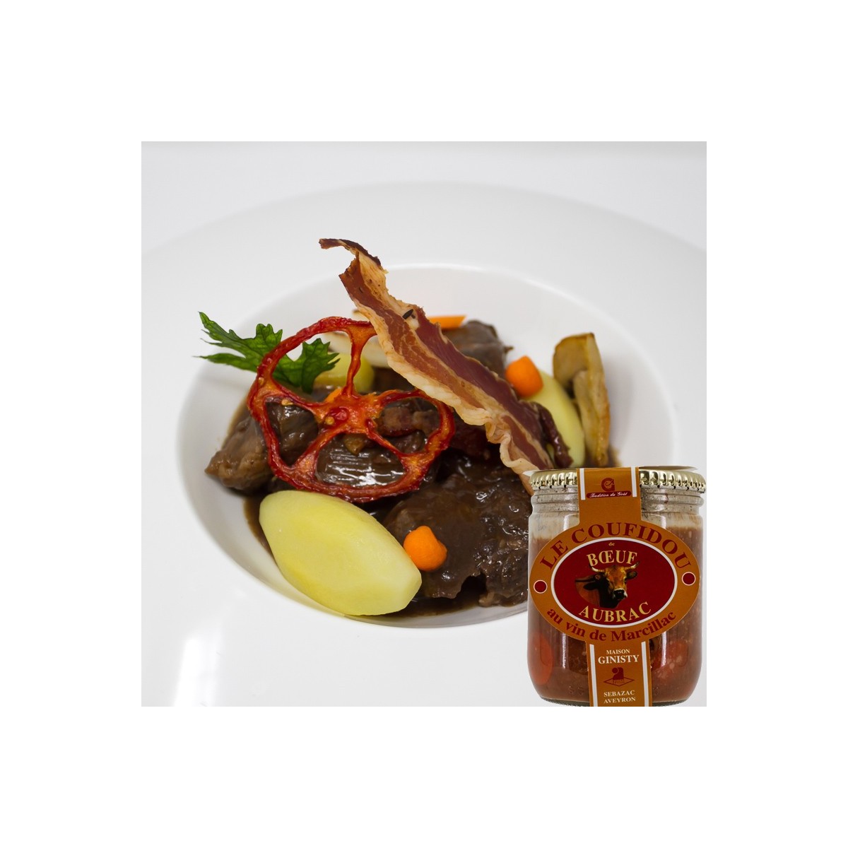 Coufidou de boeuf Aubrac (380gr)