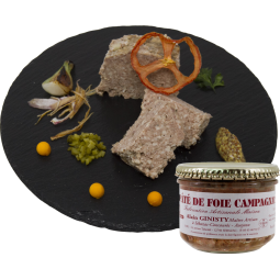 Pâté au foie campagnard (190gr)