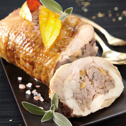 Rôti de chapon Farcis