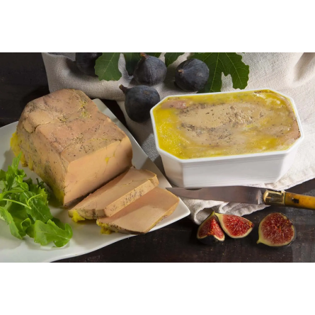 Terrine de foie gras mi-cuit