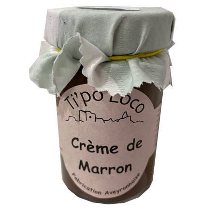 Confiture Ti'po Loco - Crème de marrons  (240g)