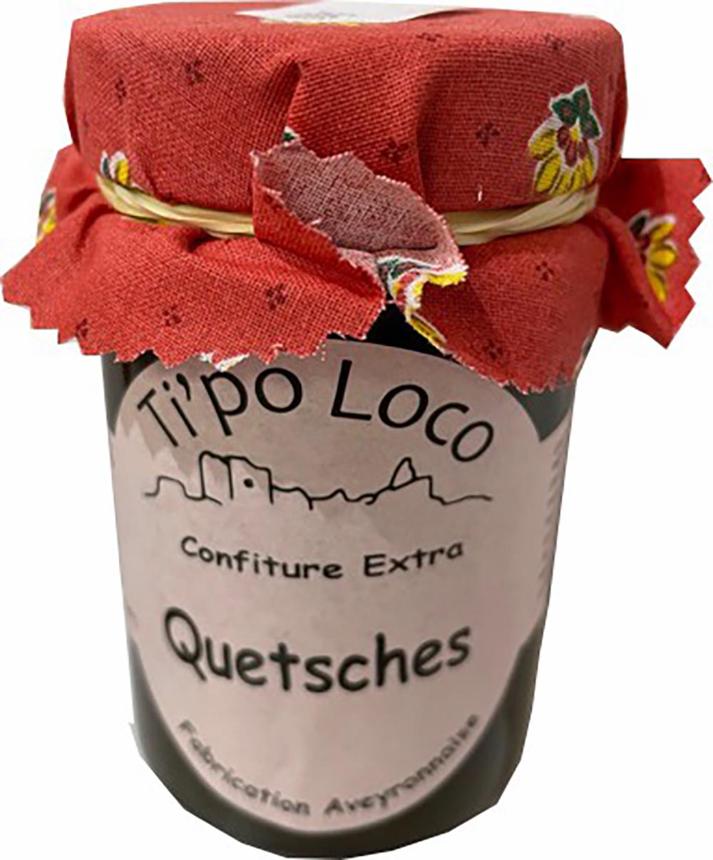 Confiture Ti'po Loco - Quetsches (240g)