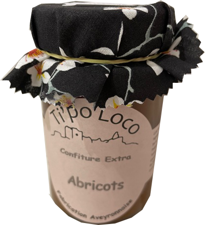 Confiture Ti'po Loco - Abricot  (240g)