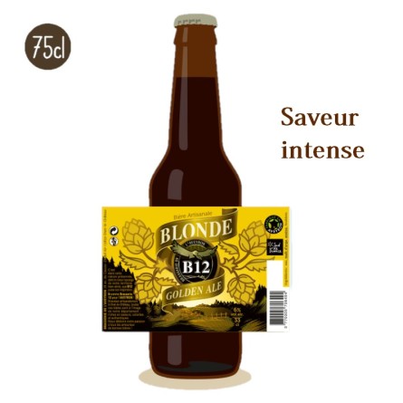Bière de l'Aveyron B12 Blonde - 75cl